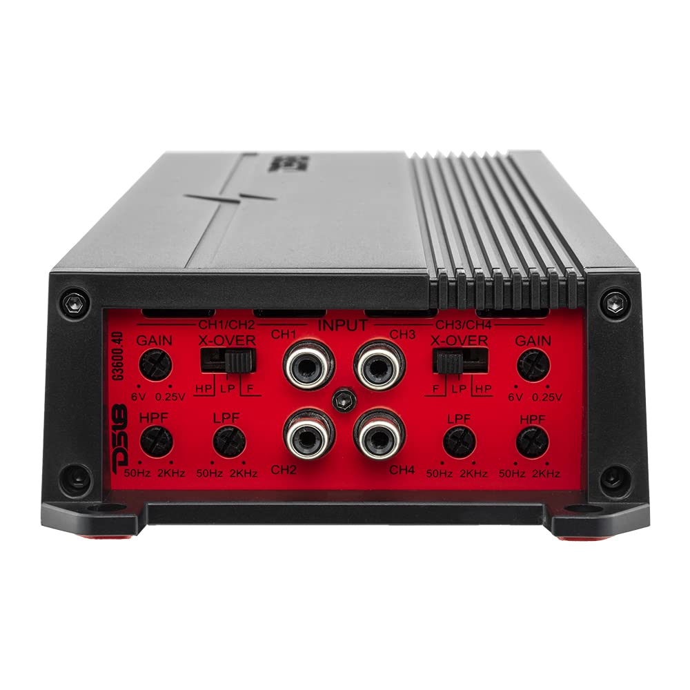 4-Channel Class D Car Audio Amplifier 3600 Watts N86741