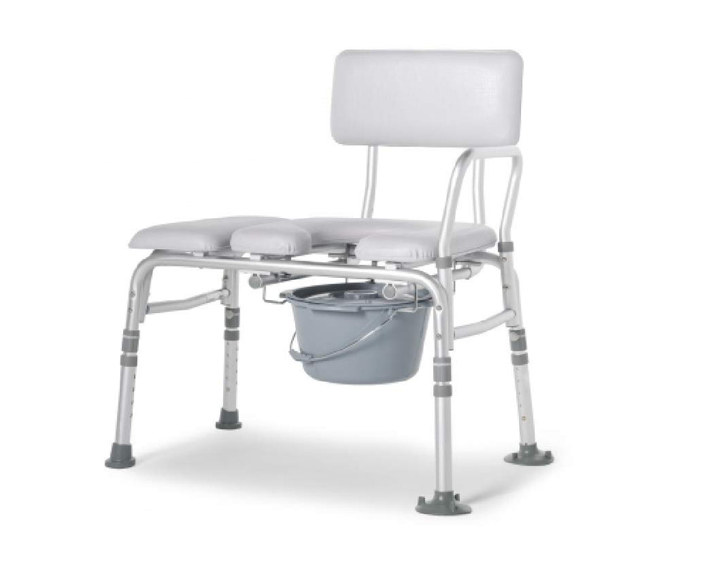 3-in-1 Tub Transfer Bench & Shower Chair with Commode X9553