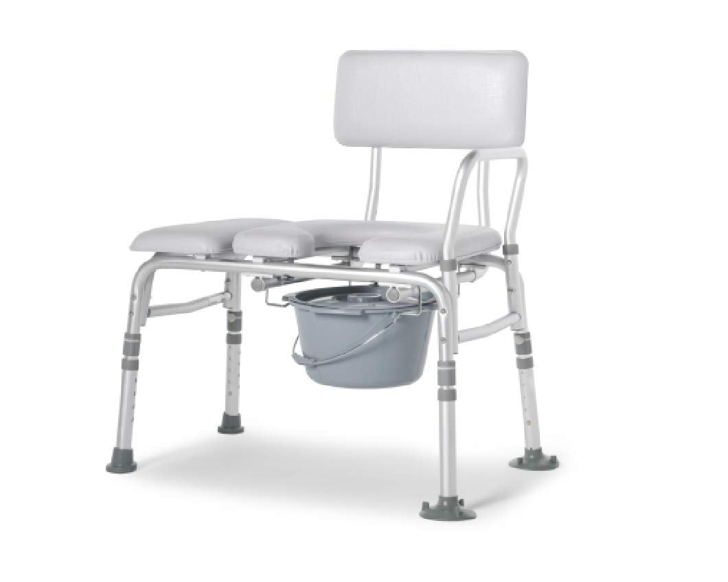 3-in-1 Tub Transfer Bench & Shower Chair with Commode X9553