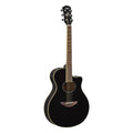 Black Thin Body Acoustic-Electric Guitar I385