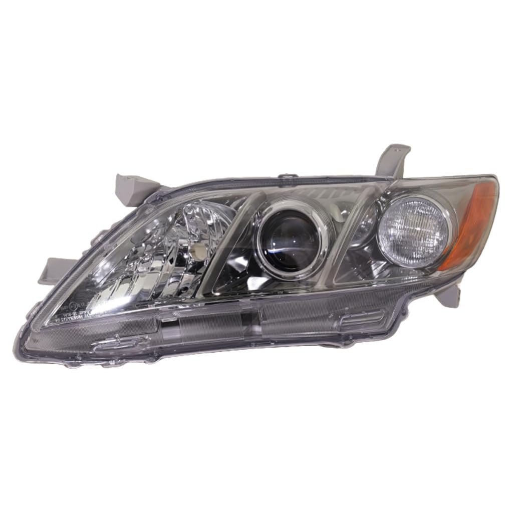 Clear Lens Chrome Housing Projector Headlight Pair S801822