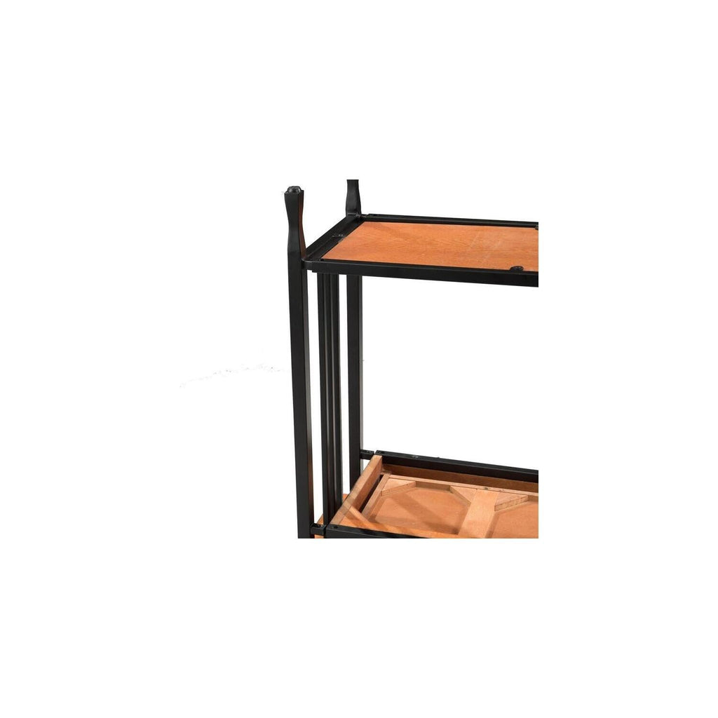 Rustic Two Drawer Sofa Table with Shelf P417