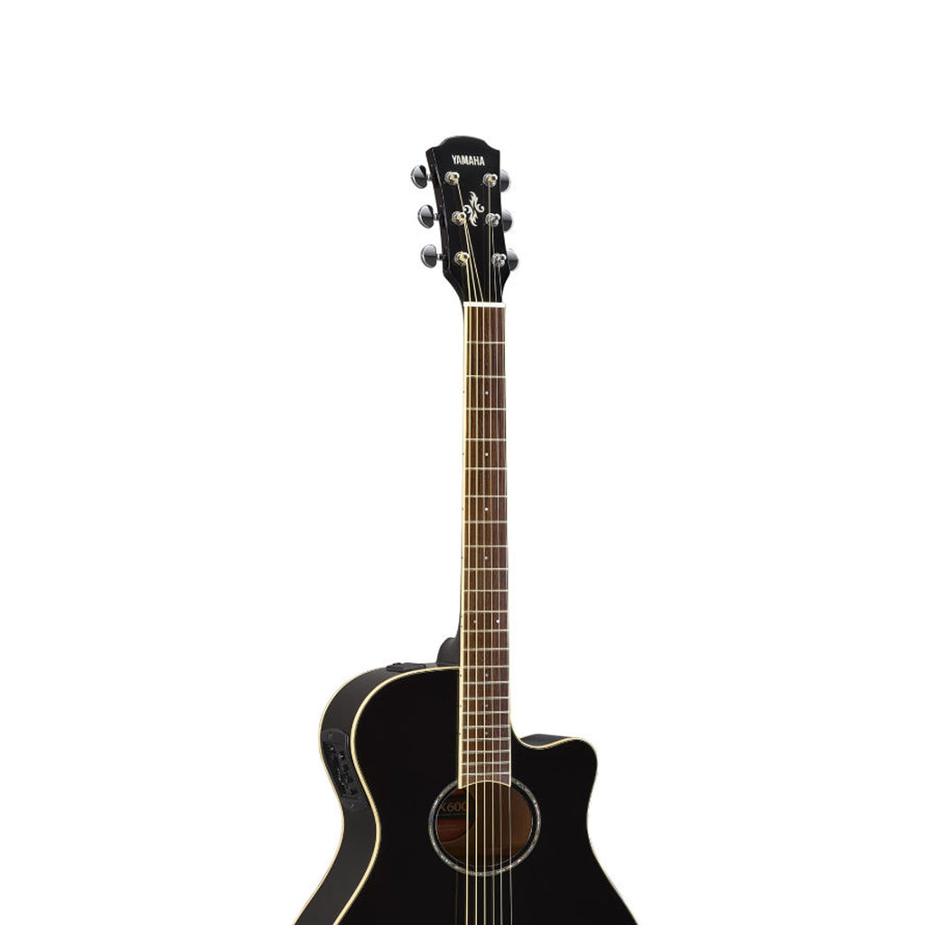 Black Thin Body Acoustic-Electric Guitar I385