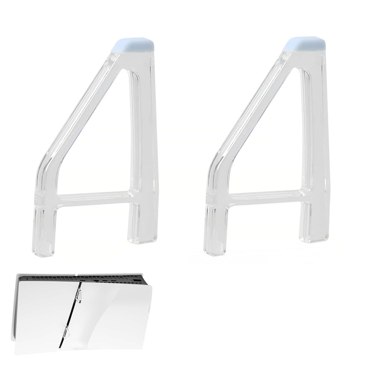 Stand for Ps5 Slim, Cooling Feet, Horizontal Placement Bracket Holder E4112