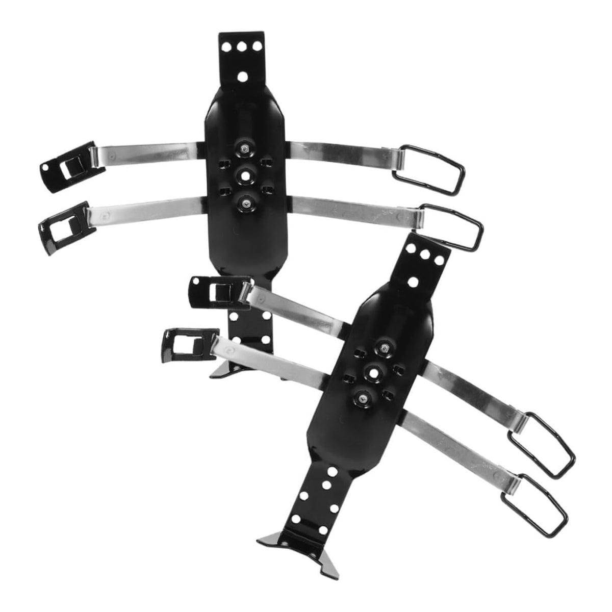 2 Pcs Fire Extinguisher Mounting Rack Wall Bracket Holder V742