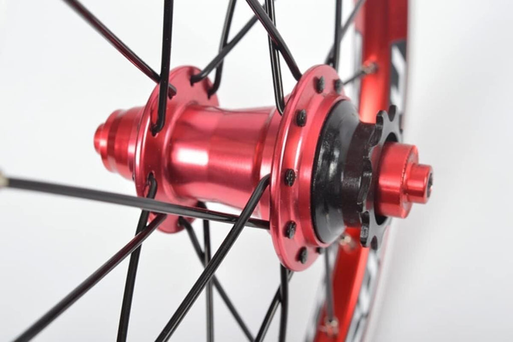 14/16 Inch Double-Wall Alloy Rim Bike Wheelset H847
