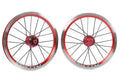 14/16 Inch Double-Wall Alloy Rim Bike Wheelset H847
