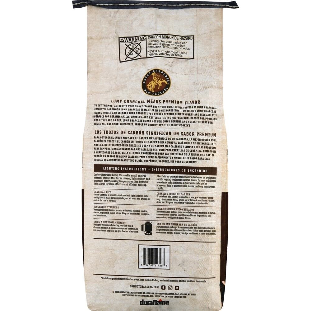 Hardwood Lump Charcoal, 8 lb G477815