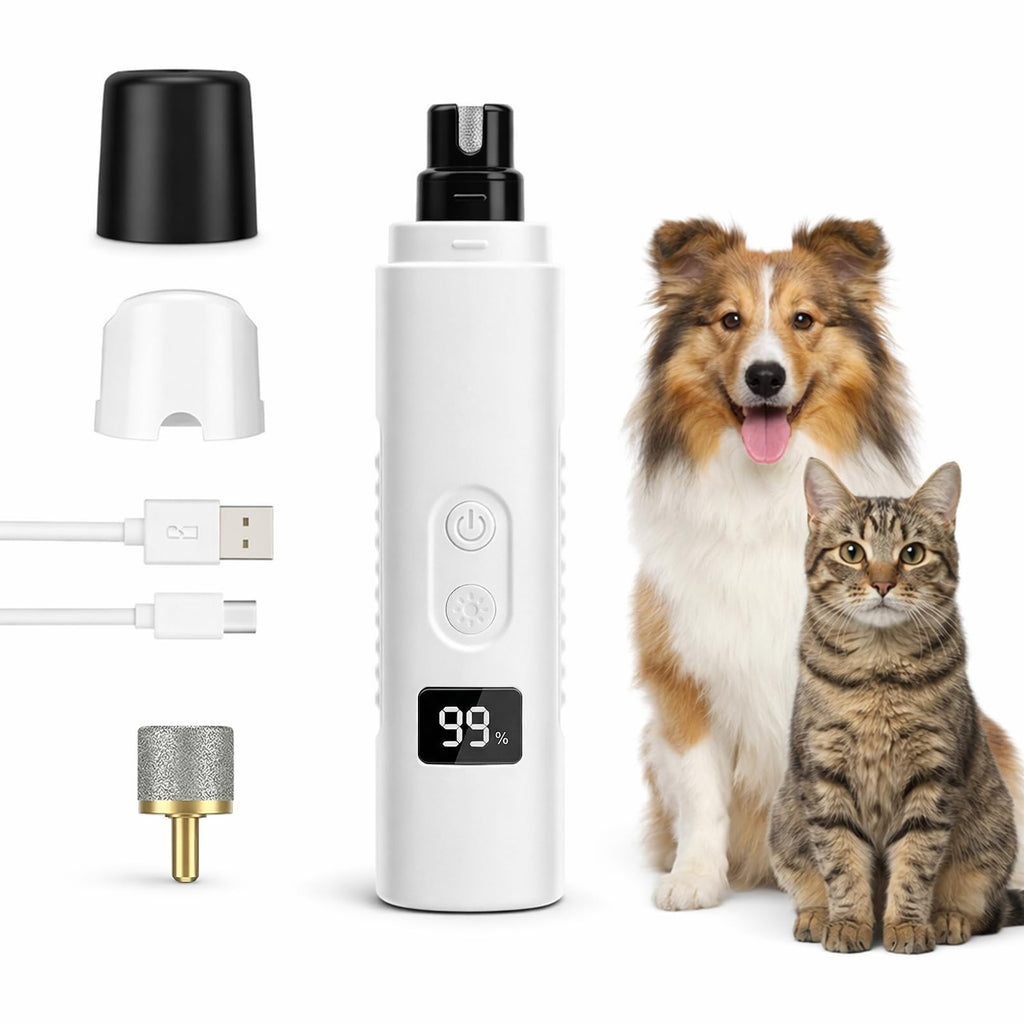 Dog Nail Grinder, 3-Speed Ultra Quiet with LED Light P50252