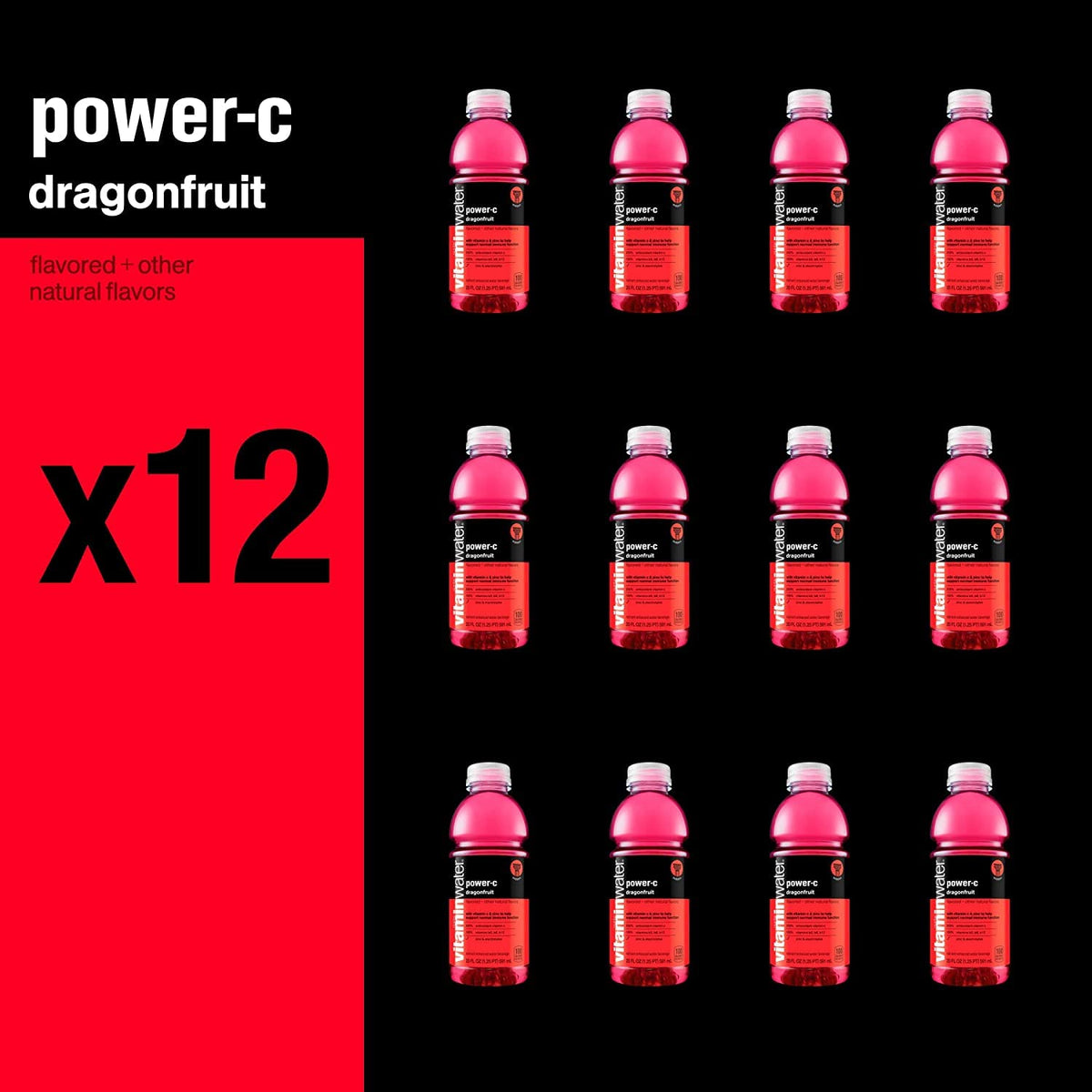 Nutrient Enhanced Electrolyte Water Beverage 20 Fl Oz Pack of 12 R450086