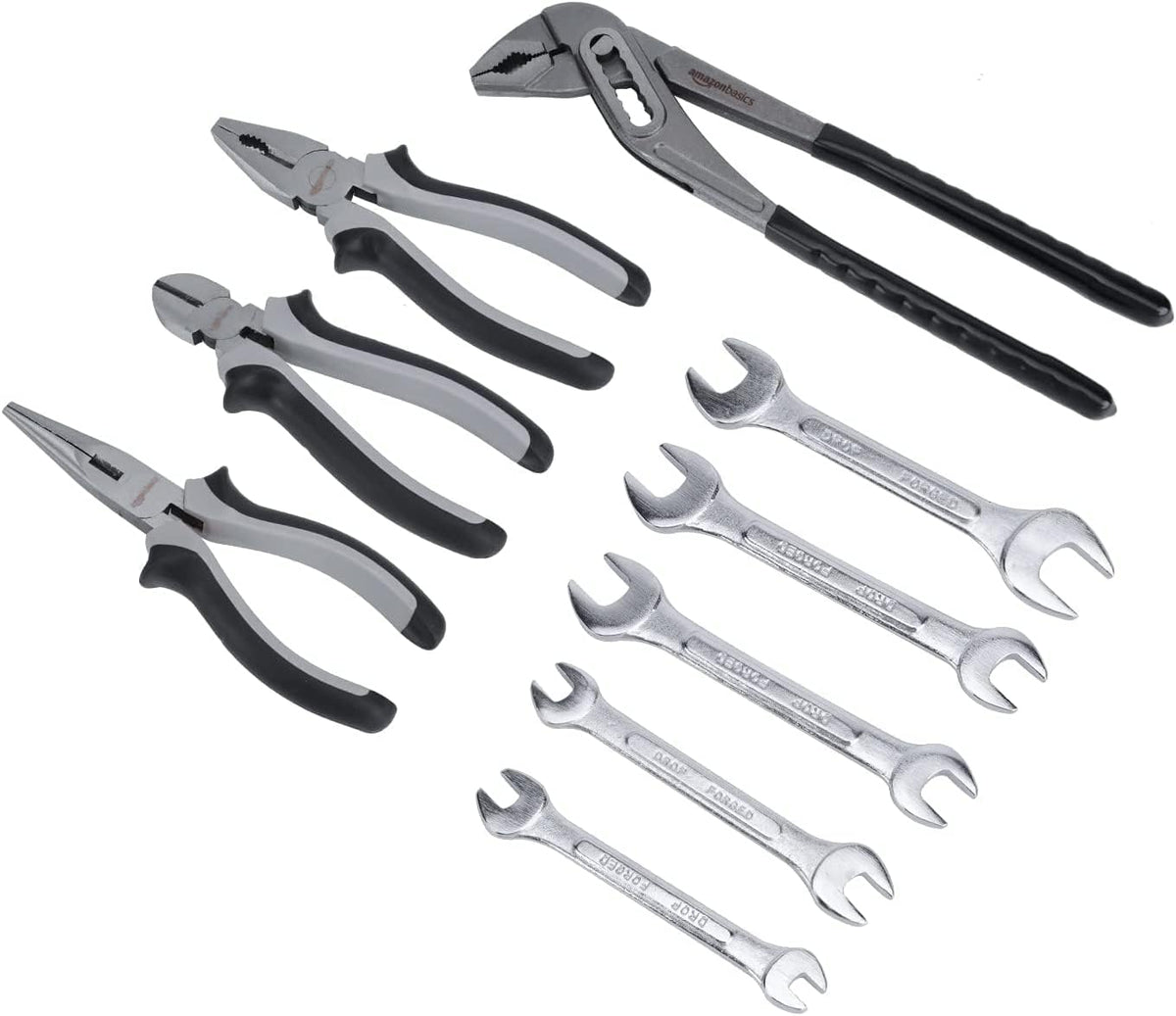 65-Piece Household Hand Tool Kit Set with Storage Case V918893
