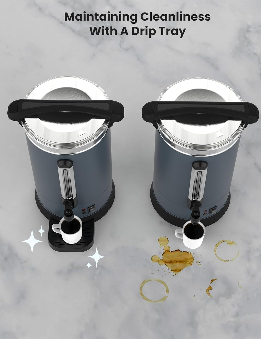 Commercial Coffee Urn 18L Stainless Steel Electric Coffee Maker M158