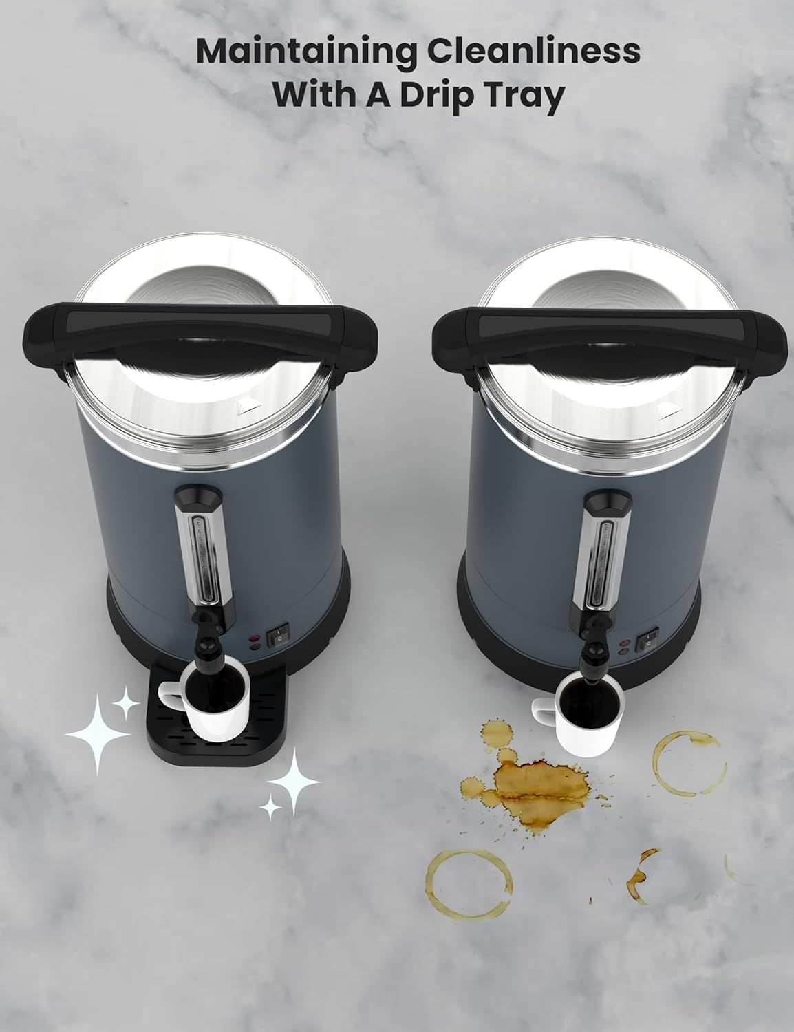 Commercial Coffee Urn 18L Stainless Steel Electric Coffee Maker M158