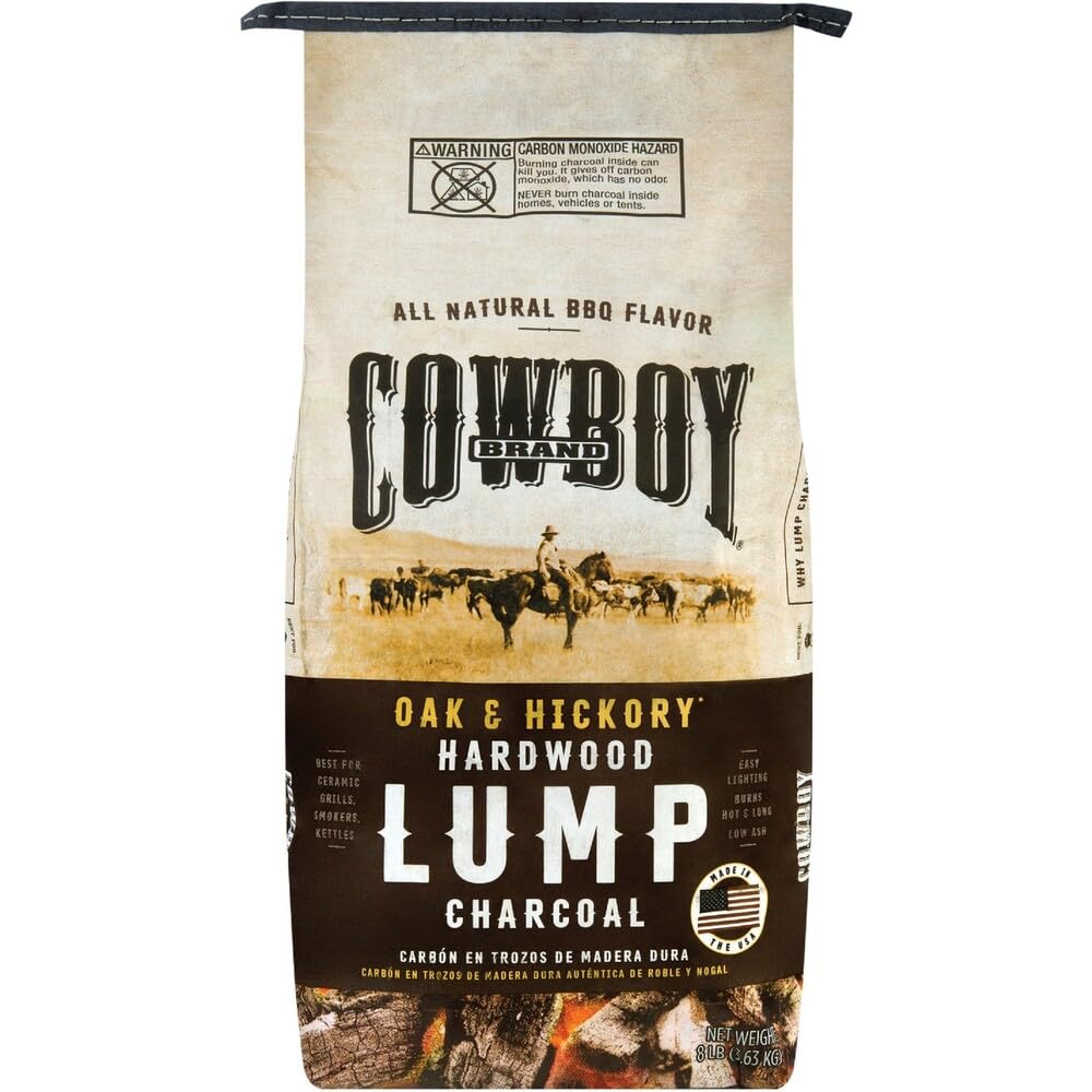 Hardwood Lump Charcoal, 8 lb G477815
