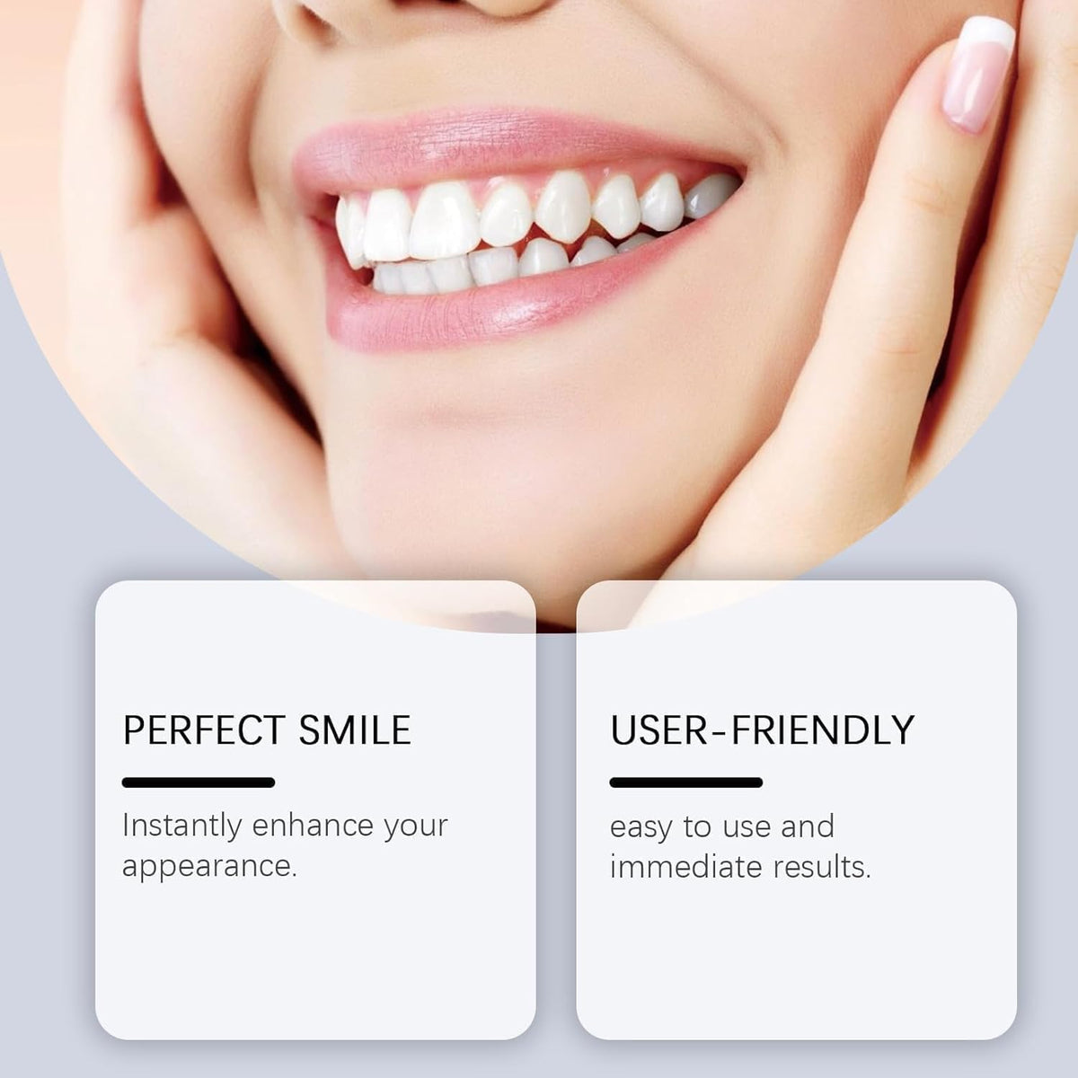 Silicone Reline Denture Set Upper and Lower K7124