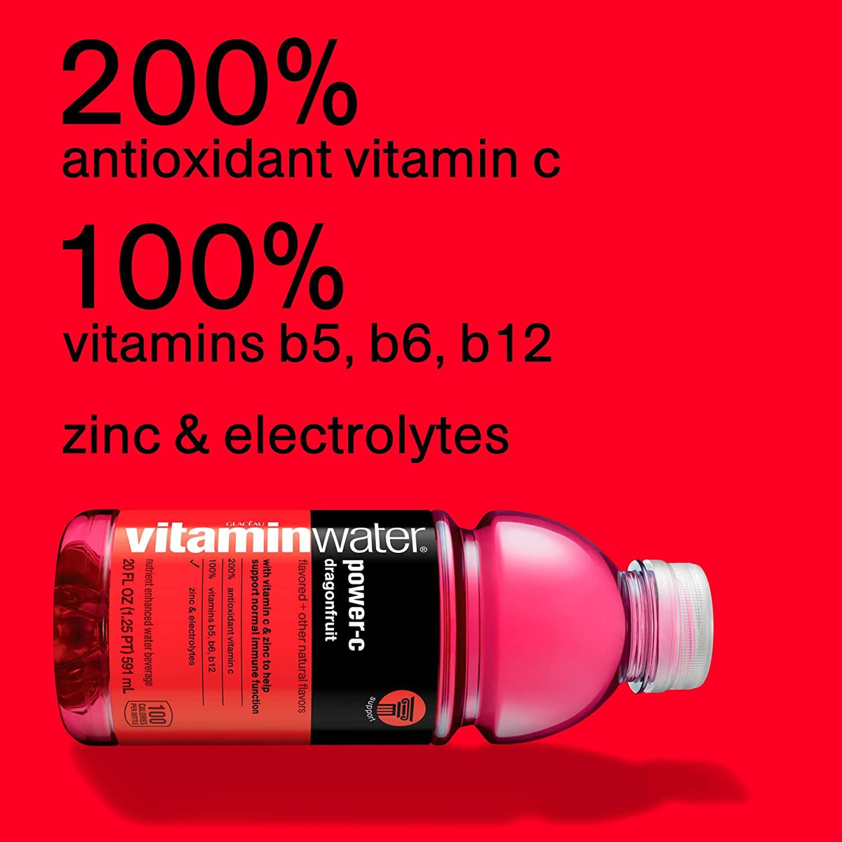 Nutrient Enhanced Electrolyte Water Beverage 20 Fl Oz Pack of 12 R450086