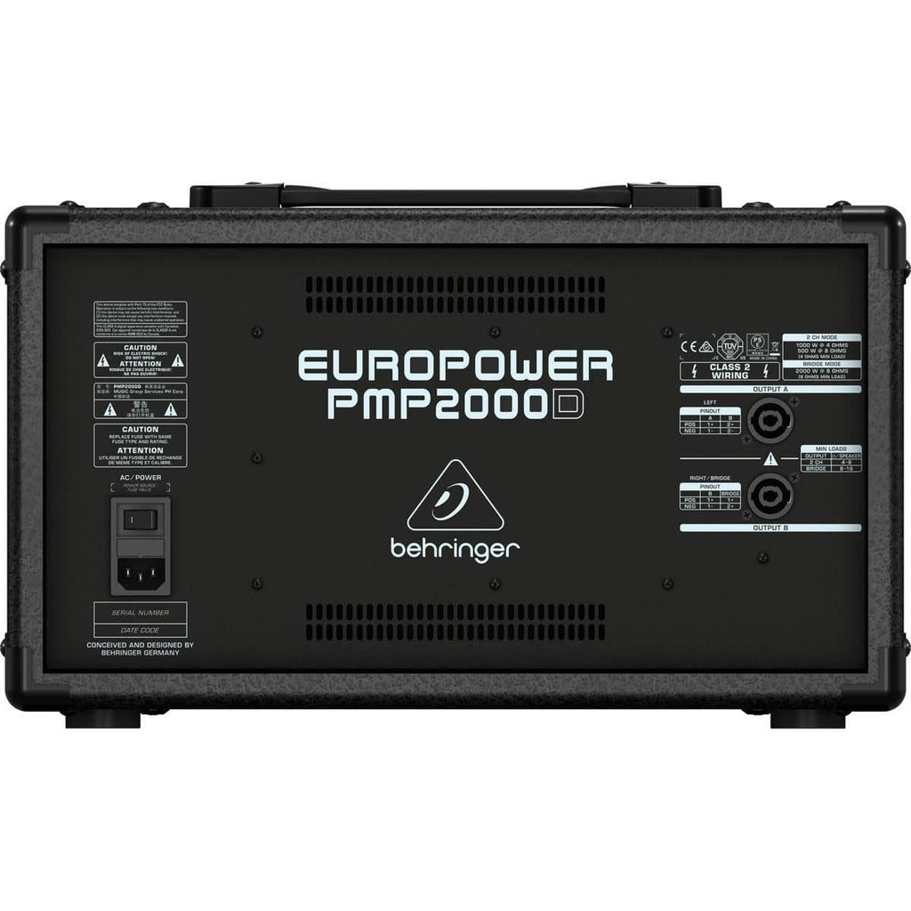 2000-Watt 14-Channel Powered Mixer O973