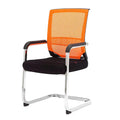 Orange Mesh Ergonomic Desk Chair with Lumbar Support F57848