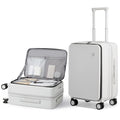 20 Inch Expandable PC Hard Shell Carry On Luggage with Spinner Wheels & TSA Lock Z980