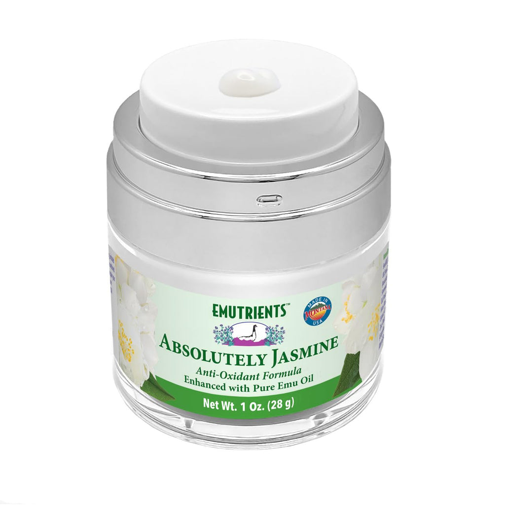 Jasmine Facial Cream 1 Ounce Jar with Emu Oil N449279