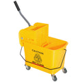 Yellow 21 Quart Mop Bucket with Wheels T95109