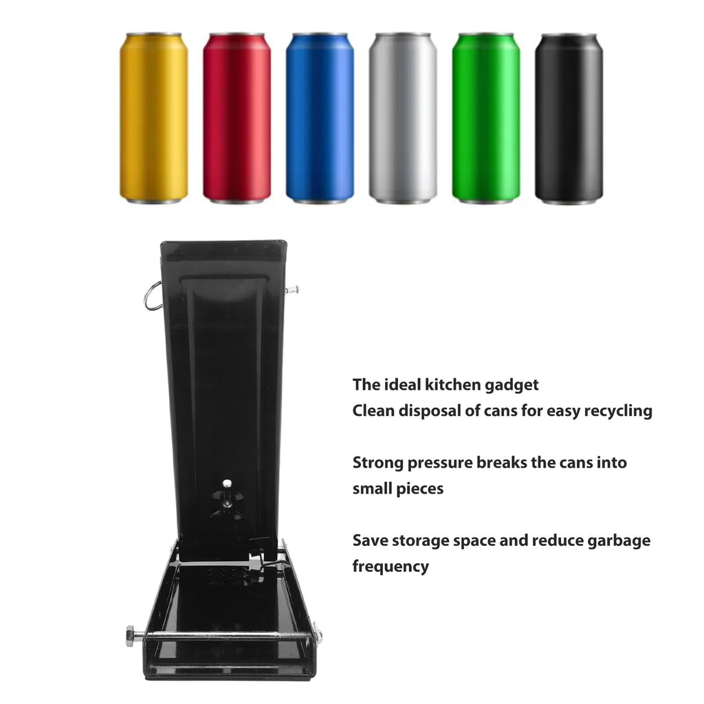 Foot Operated Can Crusher for 16oz Aluminum Cans R724