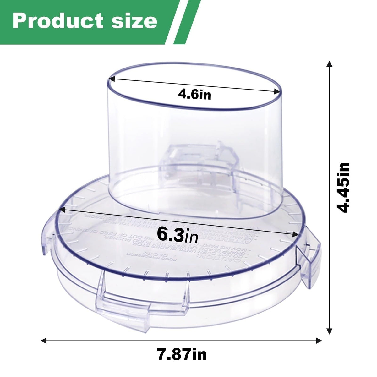 Work Bowl Cover Food Processor Replacement Parts B5917