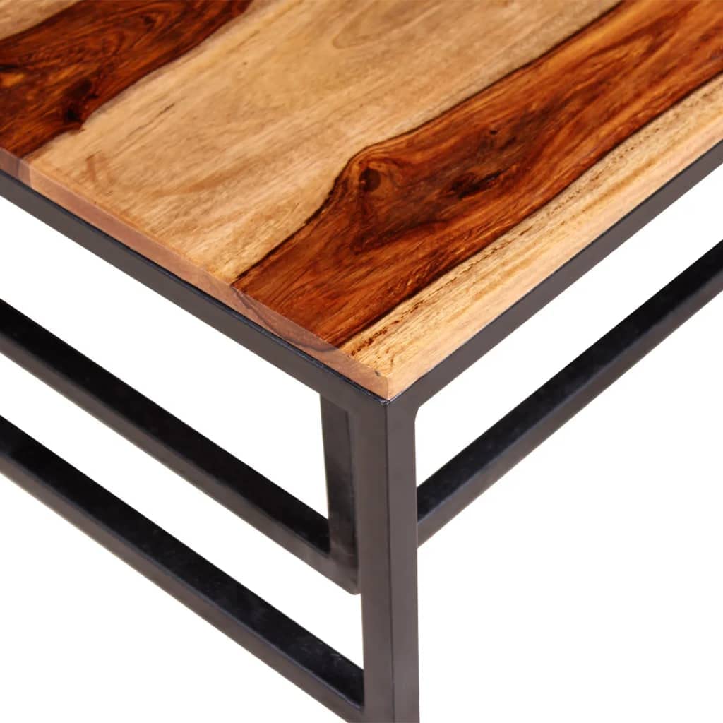 Two Piece Nesting Solid Sheesham Wood Coffee Table Set P563000