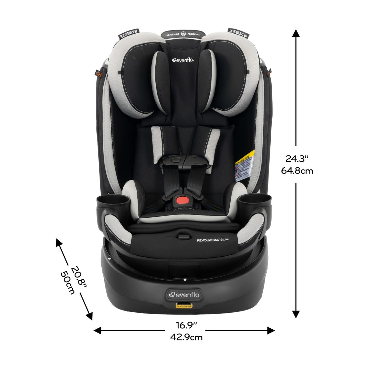 2-in-1 Rotating Car Seat H883