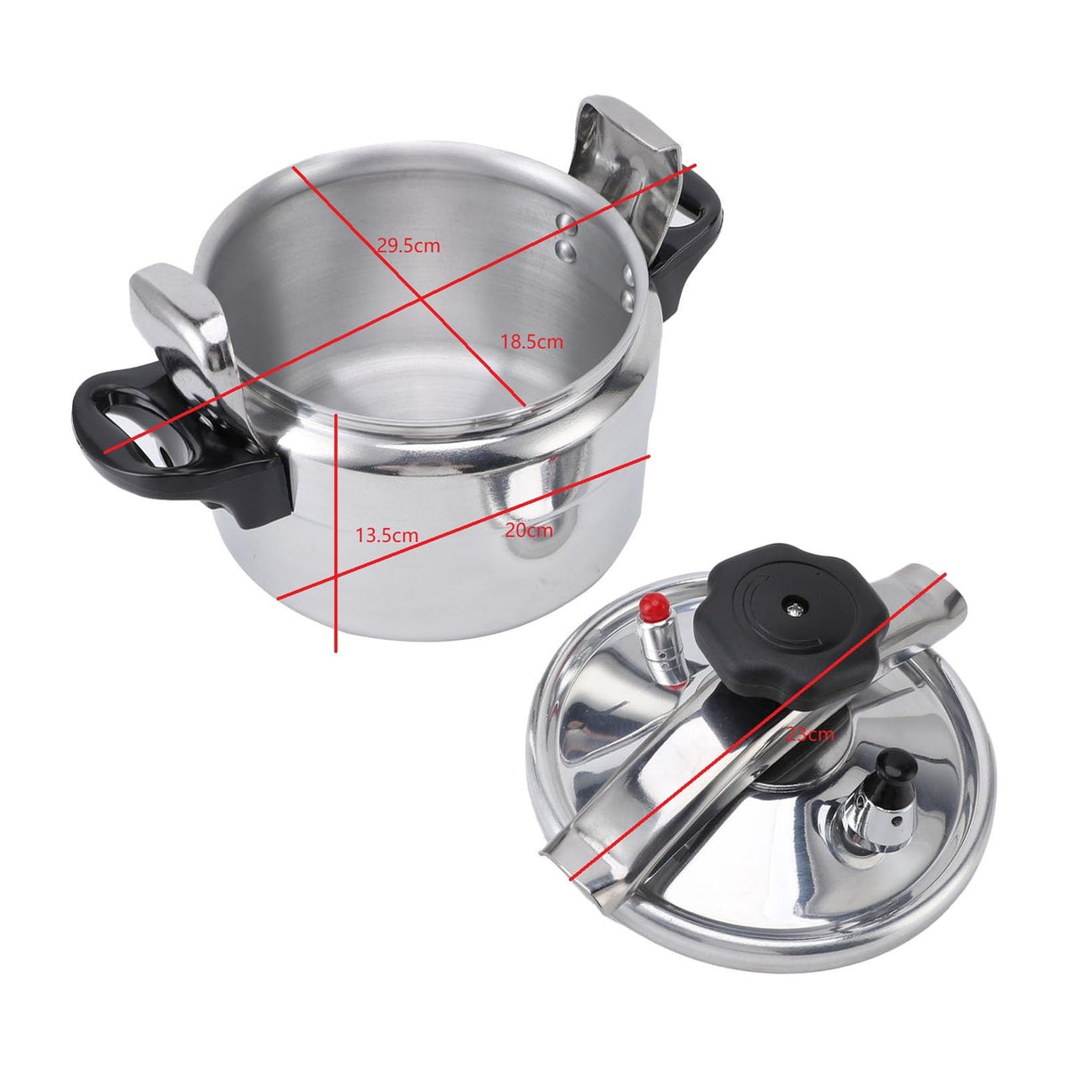 Stainless Steel 4L Pressure Cooker U25852