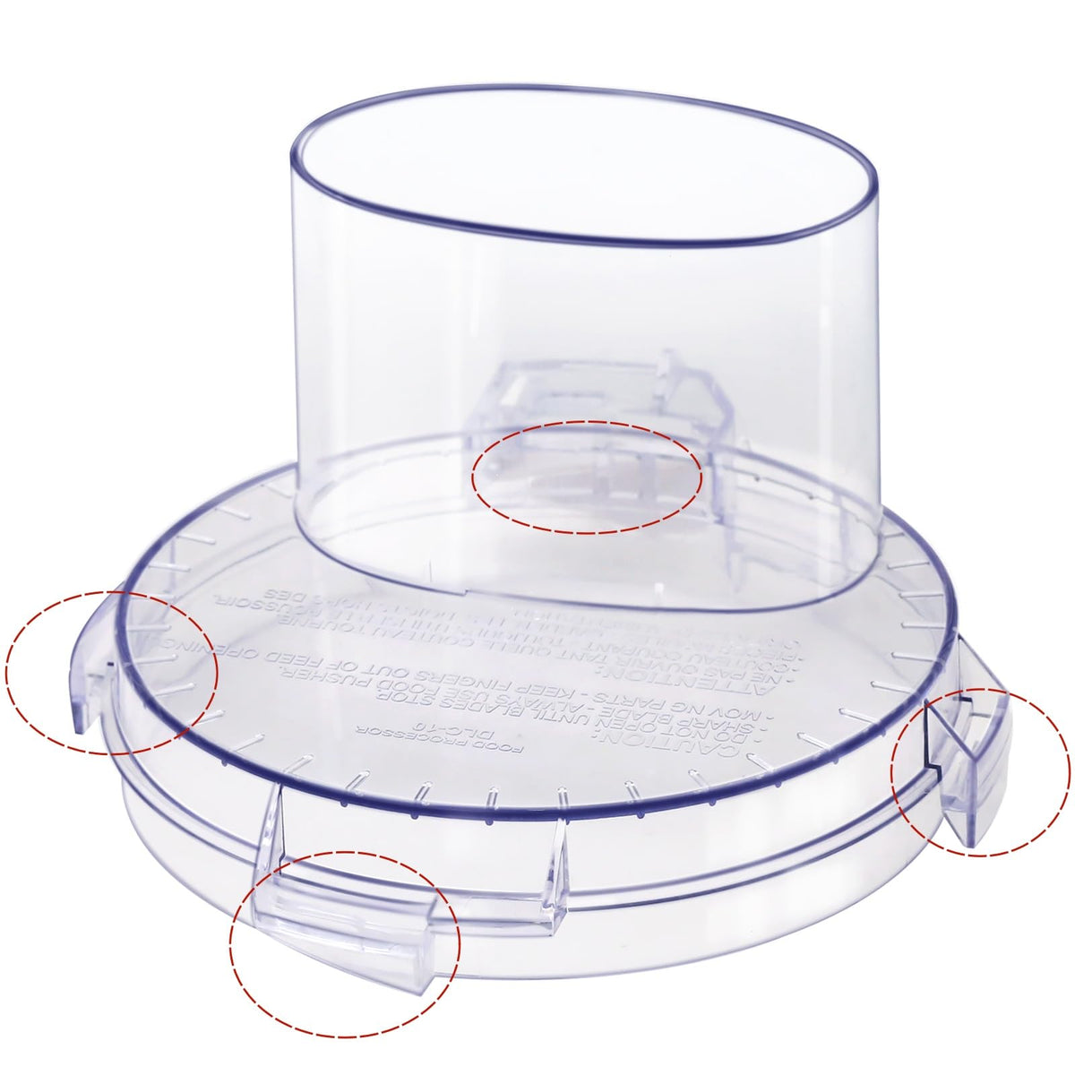 Work Bowl Cover Food Processor Replacement Parts B5917