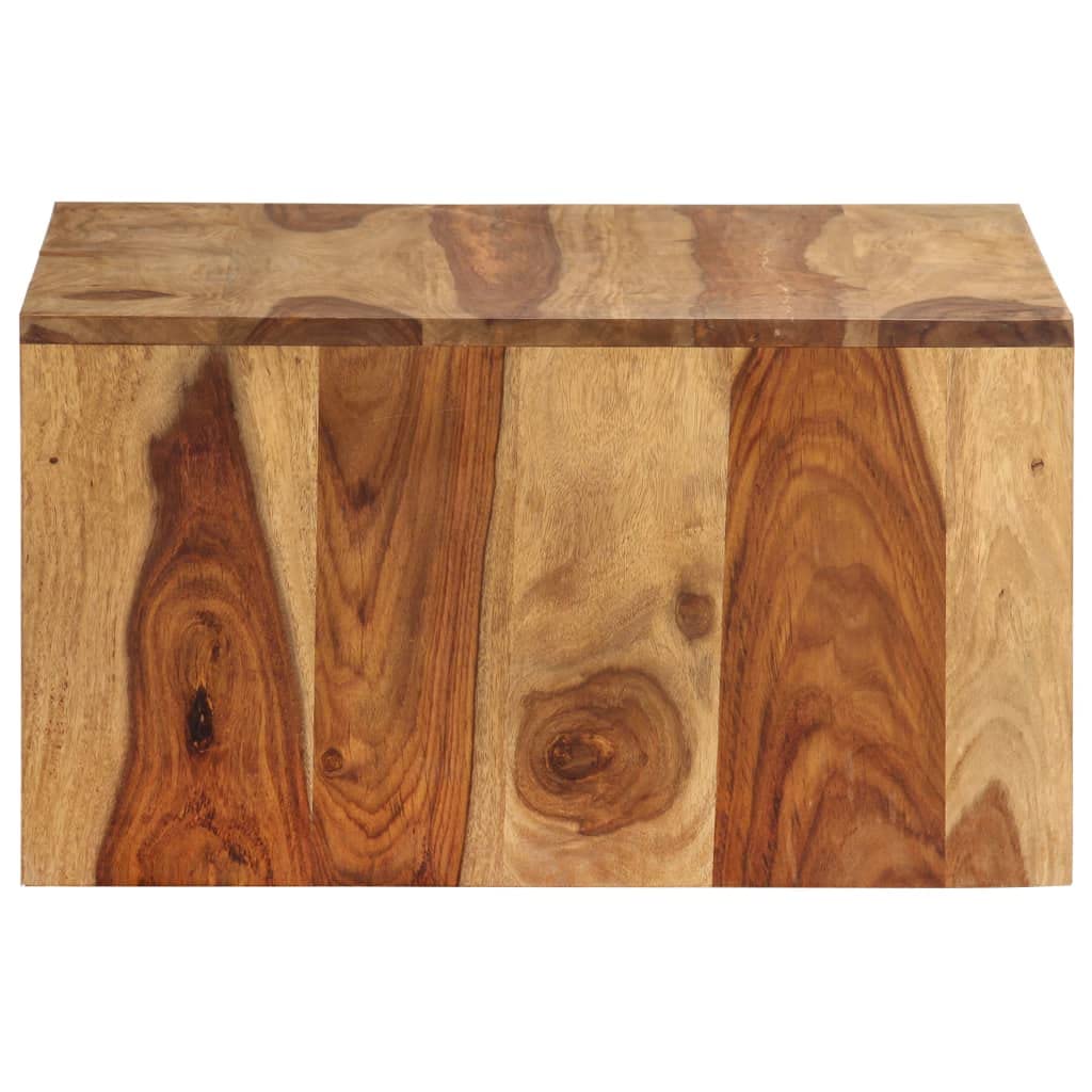 2 pcs Solid Sheesham Wood Nesting Tables Z984605