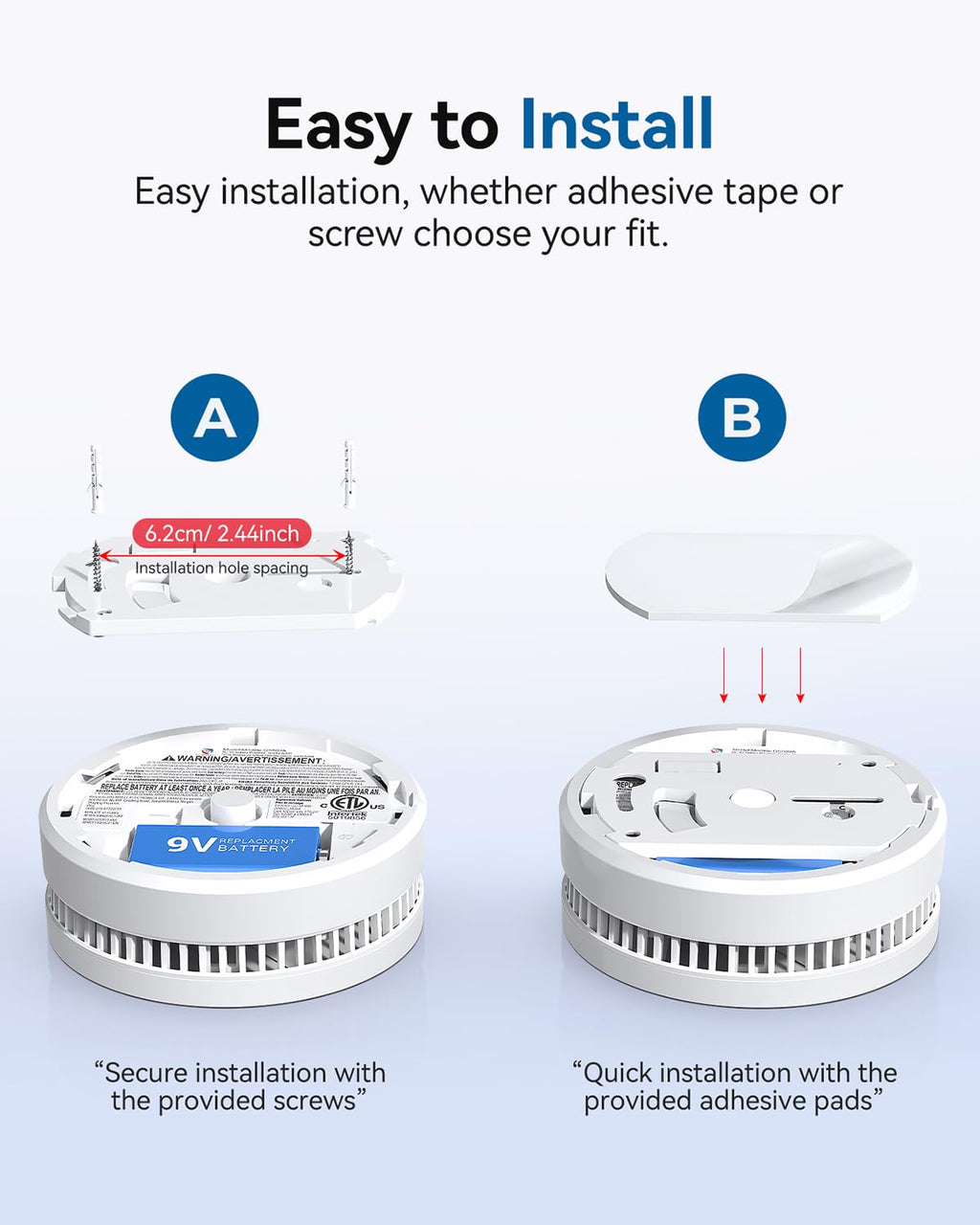 Smoke Detector Fire Alarm R742
