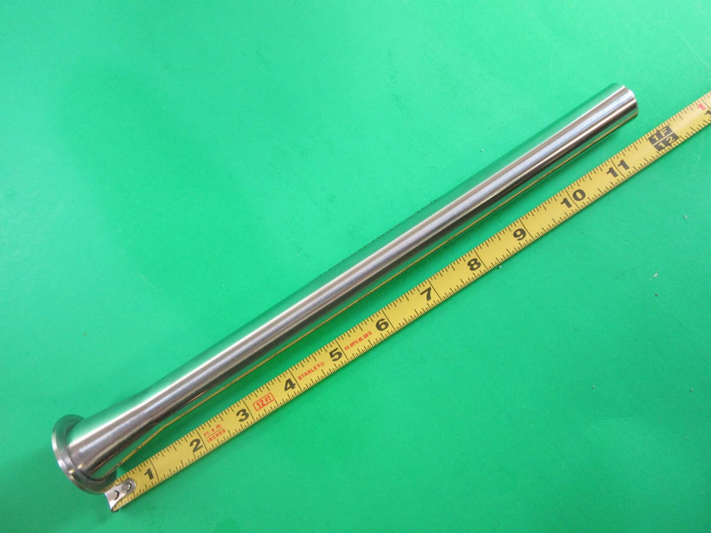 Stainless Steel Sausage Stuffer Tube 12'' Long 3/4'' Diameter M109