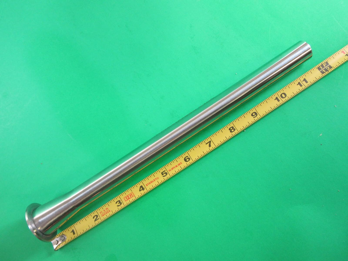 Stainless Steel Sausage Stuffer Tube 12'' Long 3/4'' Diameter M109
