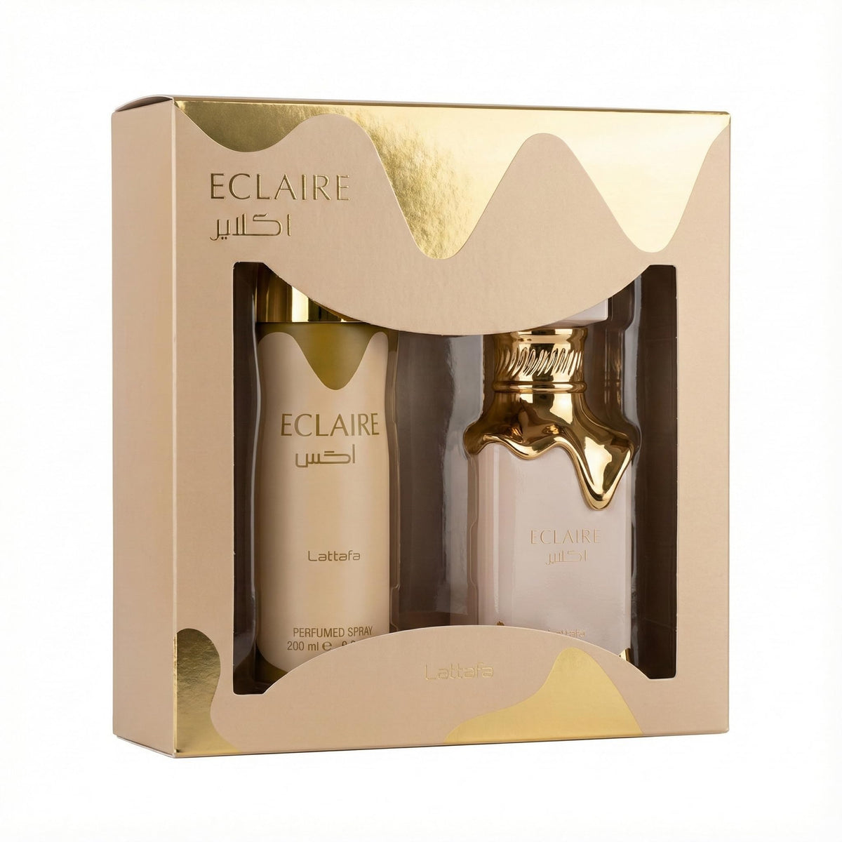 2 Pcs Gift Set With 100ml EDP + 200ml Perfumed Spray S795517