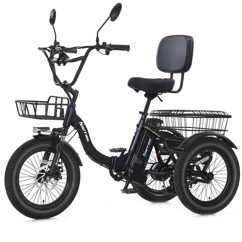 Fat Tire Folding Electric Tricycle W24383