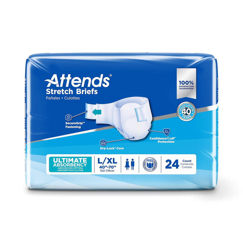 Large/X-Large Adult Incontinence Briefs 96 Ct W382