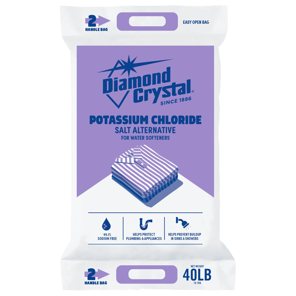 Potassium Chloride Salt Alternative 40 Pounds X7466