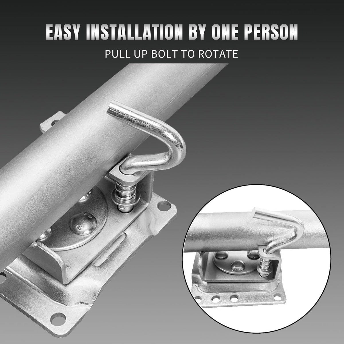 Boat Trailer Jack with Single Wheel, 1000 Lbs. Capacity F683857