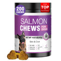 Omega 3 Skin and Coat Dog Supplement 200 Chews Fish Oil M6738