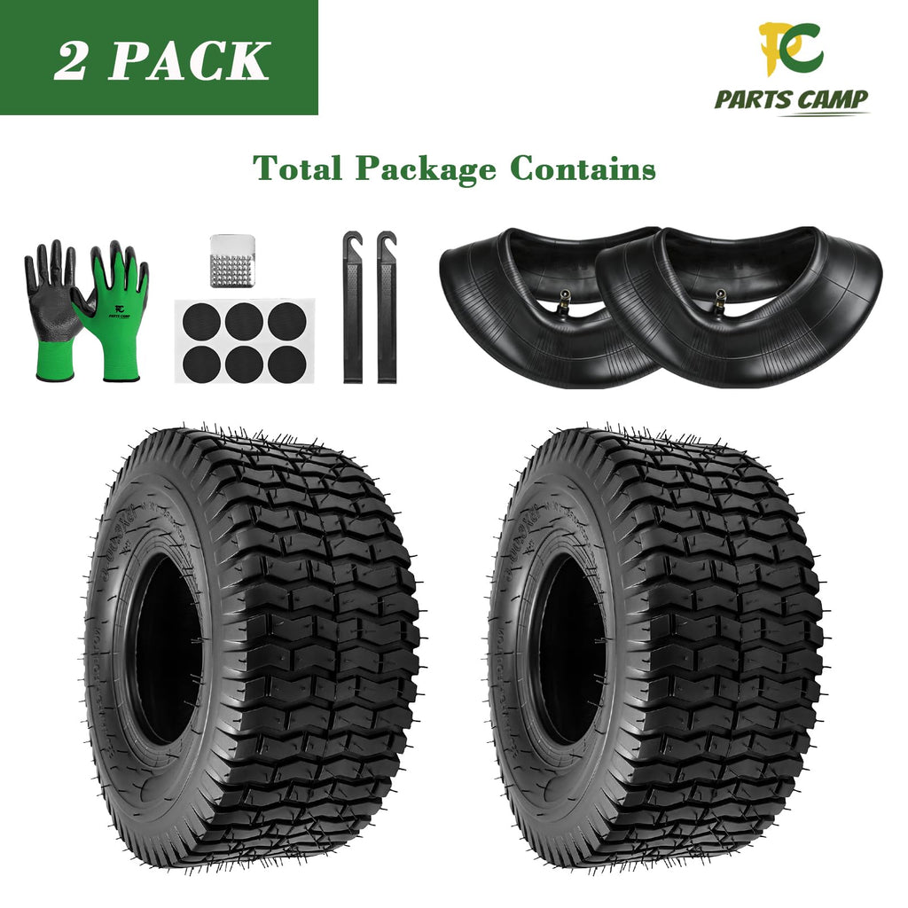 15x6.00-6 Tire and Inner Tube Set with TR-13 Valve Stem M503937