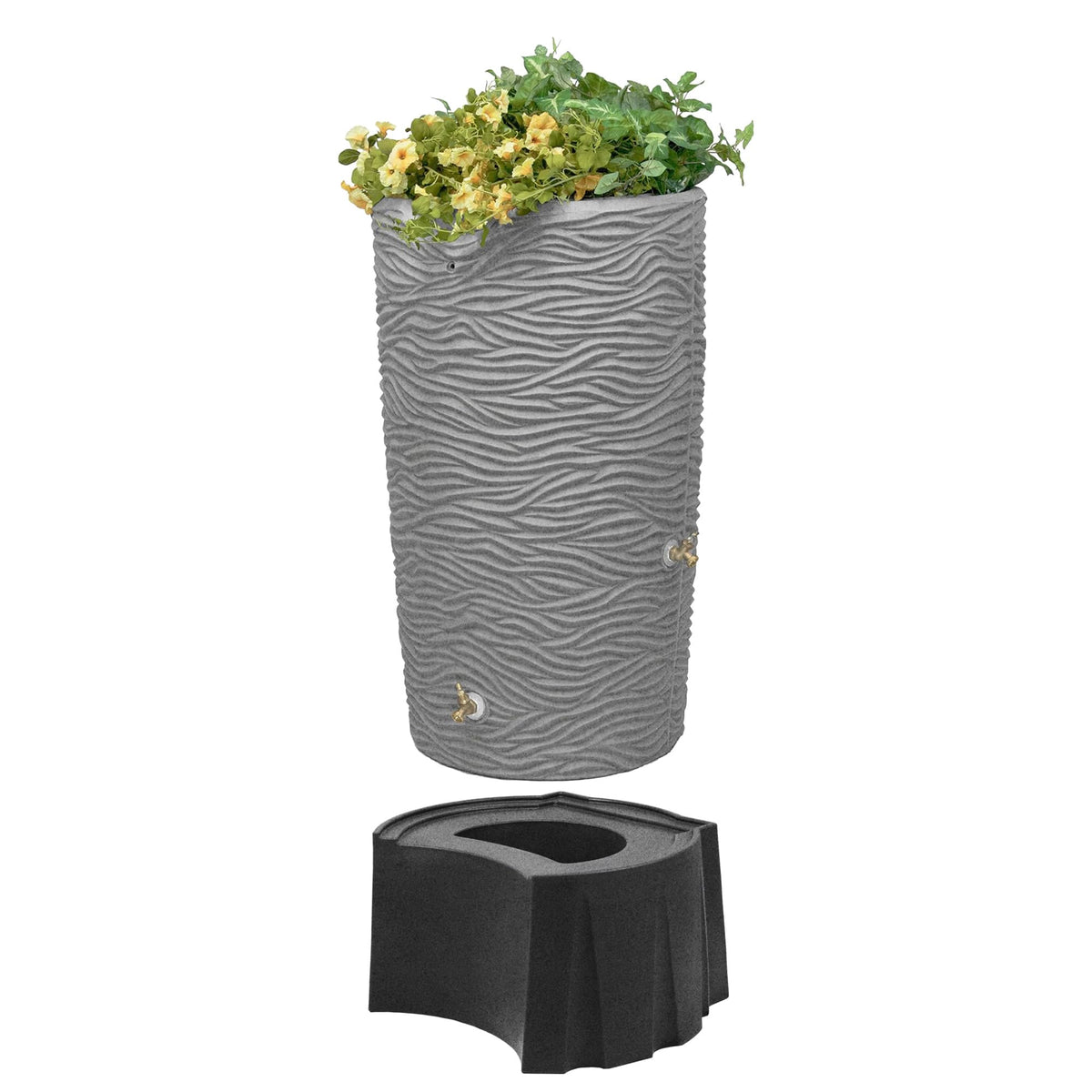 65-Gallon Rain Barrel Planter & Stand S2413