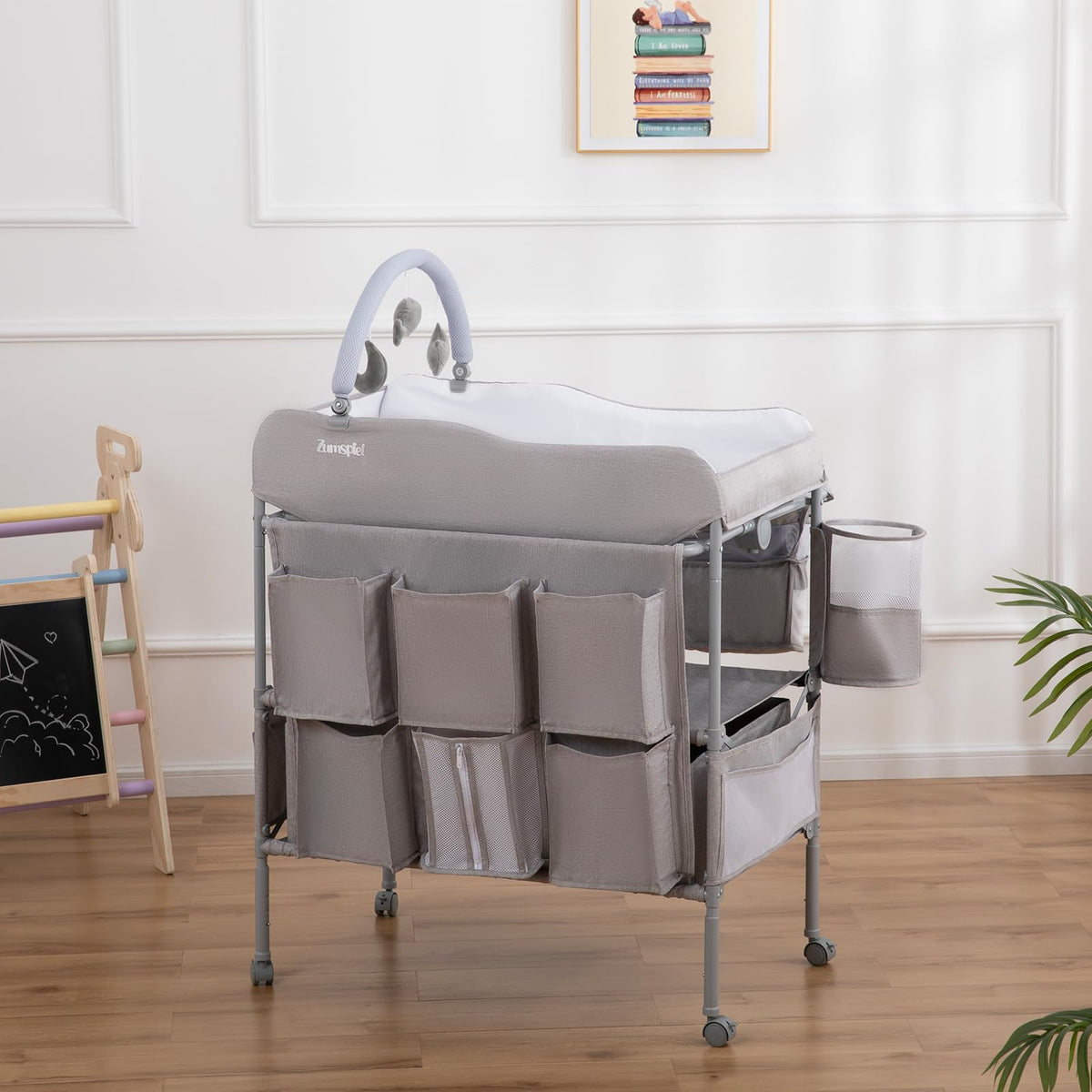 Portable Folding Baby Changing Table with 2 Drawers Z71363