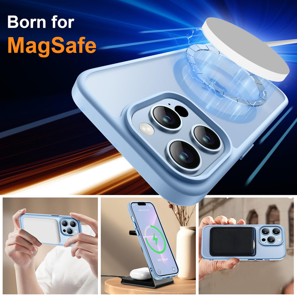 Sky Blue iPhone 13 Pro Max Case B611