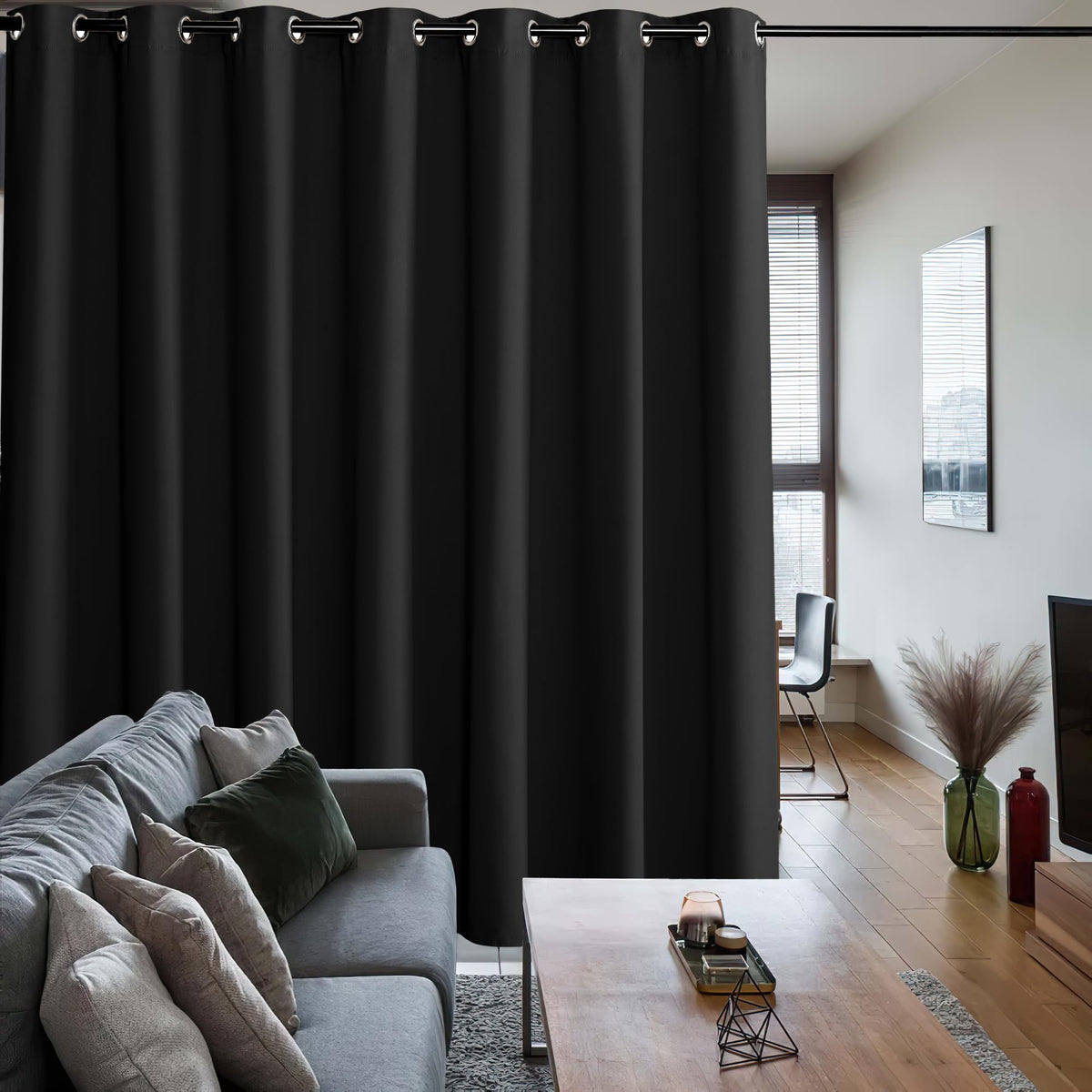 Extra Wide Blackout Curtains I9352