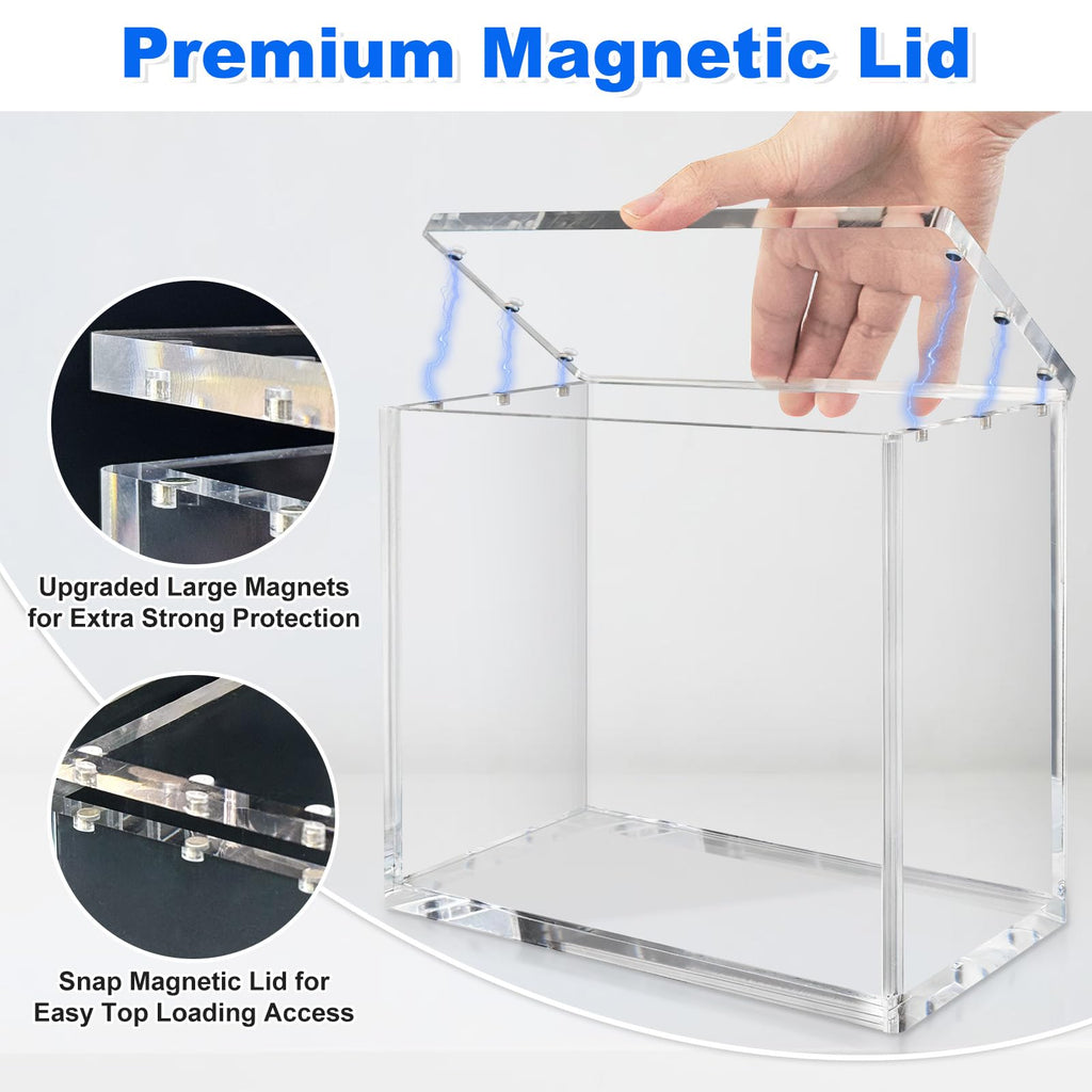 8mm Acrylic Display Case with Magnets Q142