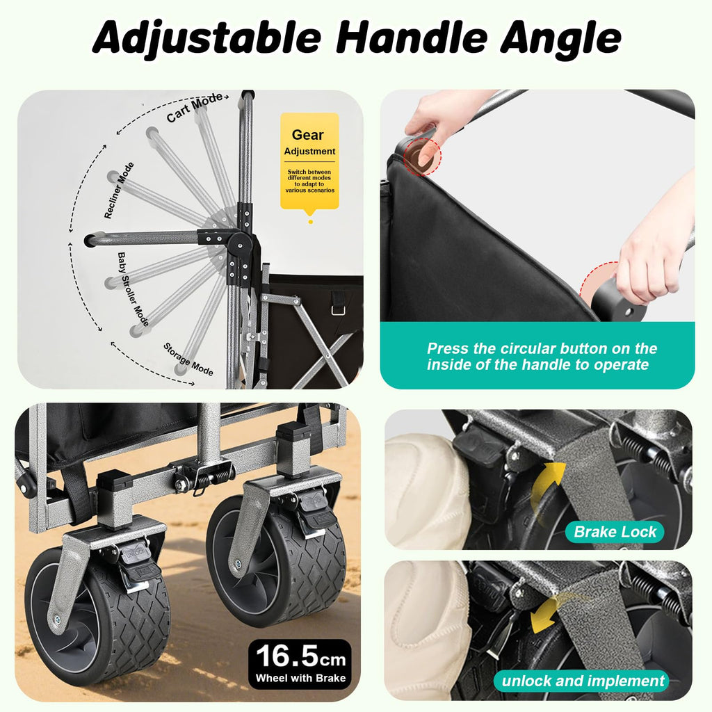 Large Dog Wagon Cart P5177