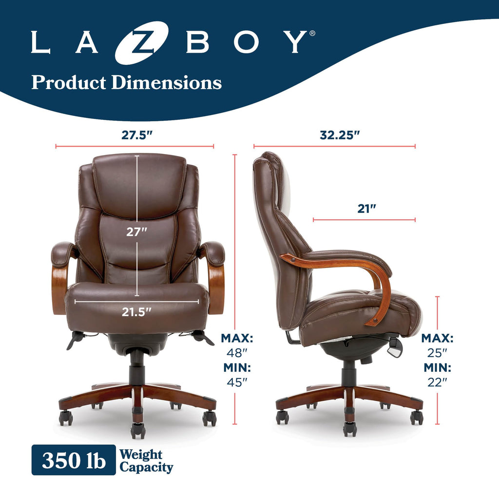 Big and Tall Leather Executive Office Chair G541
