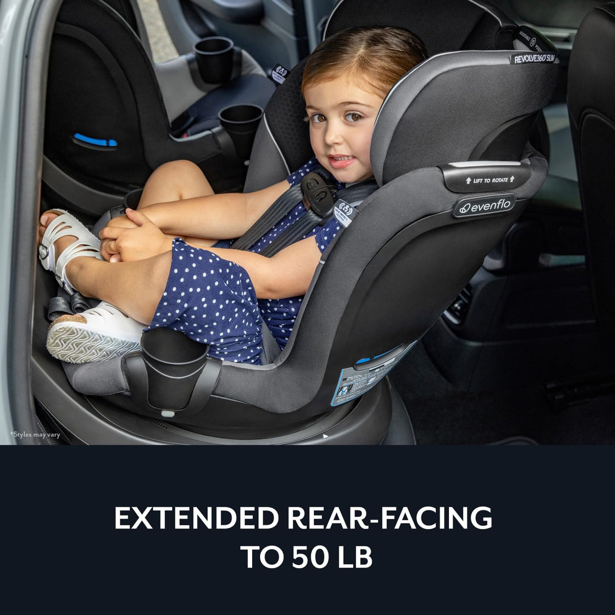 2-in-1 Rotating Car Seat H883